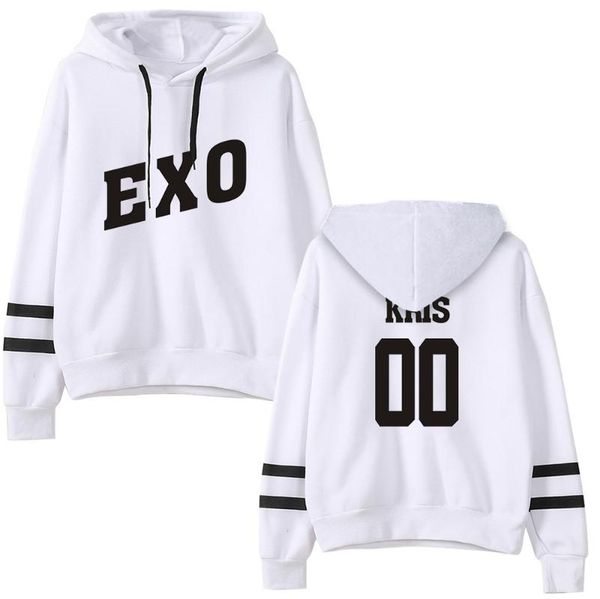 women's hoodies & sweatshirts 2021 kpop exo hooded hoody exo-m exo-k exo-cbx exo-sc women long sleeve pullover 2d casual clothes, Black
women's hoodies & sweatshirts 2021 kpop exo hooded hoody exo-m exo-k exo-cbx exo-sc women long sleeve pullover 2d casual clothes, Black