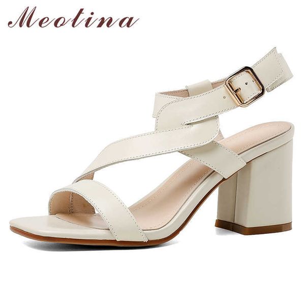 meotina summer shoes women sandals natural genuine leather thick high heels shoes real leather buckle sandals ladies size 33-40 210608, Black
meotina summer shoes women sandals natural genuine leather thick high heels shoes real leather buckle sandals ladies size 33-40 210608, Black