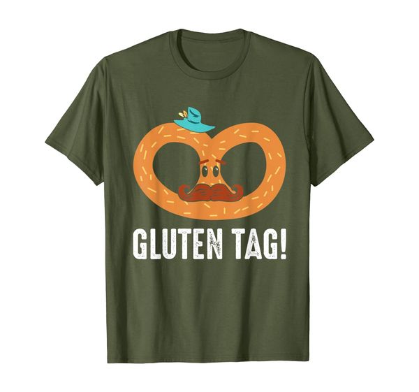 gluten tag - funny german oktoberfest prezel t-shirt, White;black
gluten tag - funny german oktoberfest prezel t-shirt, White;black