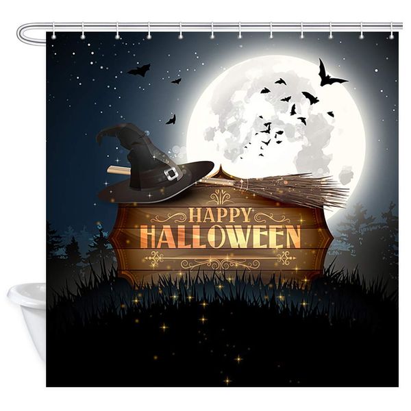halloween shower curtain set witch hat broom and moon in all saints' day night premium waterproof fabric bath curtains bathroom
halloween shower curtain set witch hat broom and moon in all saints' day night premium waterproof fabric bath curtains bathroom