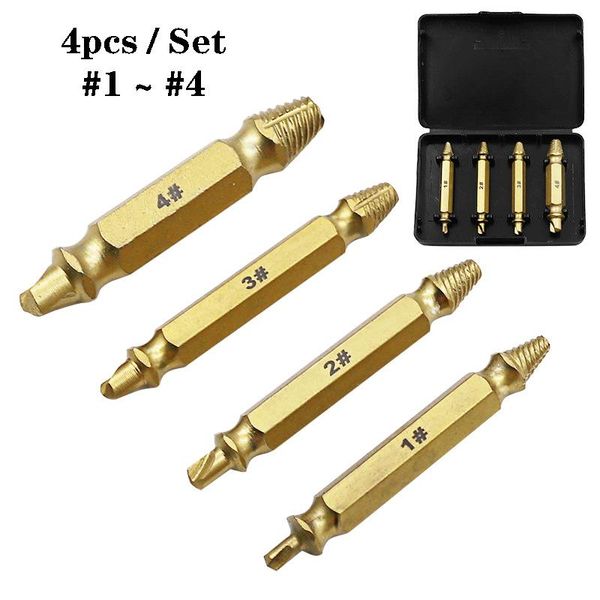 professional drill bits titanium plating damaged screw extractor guide set broken speed out easy bolt stud stripped remover tool
professional drill bits titanium plating damaged screw extractor guide set broken speed out easy bolt stud stripped remover tool