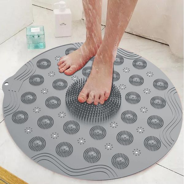europe round silicone bathroom floor mats multifunctional water absorption home toilet shower bath non-slip massage carpets
europe round silicone bathroom floor mats multifunctional water absorption home toilet shower bath non-slip massage carpets