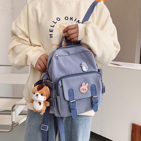 backpack kawaii shoulder bag for teenage girls multi-function small bagpack ladies travle school fashion women
backpack kawaii shoulder bag for teenage girls multi-function small bagpack ladies travle school fashion women