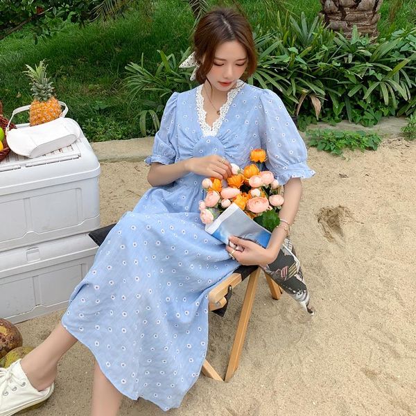 83081# summer korean fashion floral print maternity long dress elegant v neck a line loose clothes for pregnant women pregnancy dresses, White
83081# summer korean fashion floral print maternity long dress elegant v neck a line loose clothes for pregnant women pregnancy dresses, White