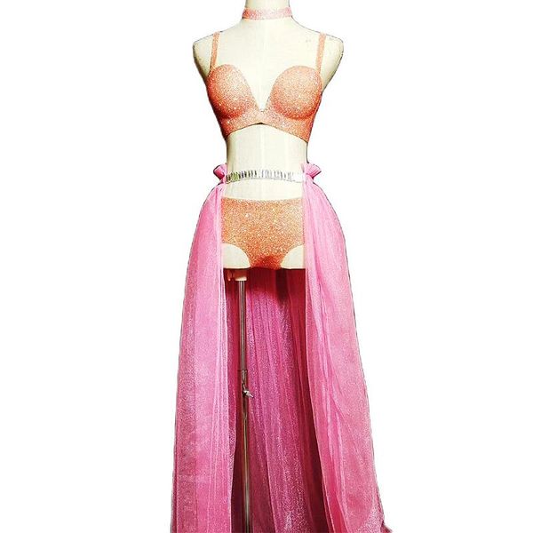 stage wear sparkly diamonds women bra shorts pink net yarn tailing evening prom birthday celebrate outfit nightclub dj singer, Black;red
stage wear sparkly diamonds women bra shorts pink net yarn tailing evening prom birthday celebrate outfit nightclub dj singer, Black;red