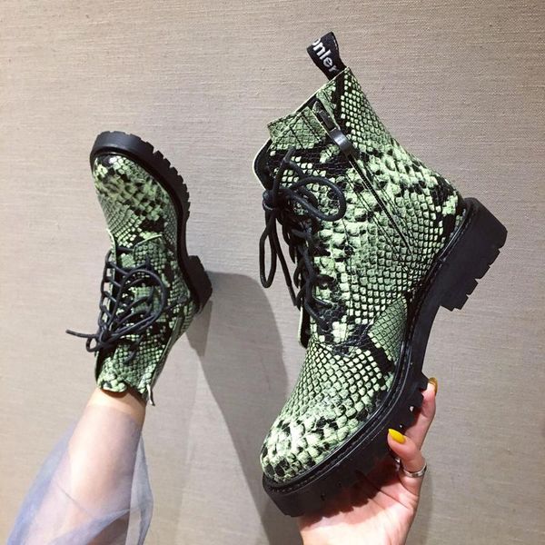 boots 2021 snake print pu leather non-slip height increasing booties women platform shoes spring autumn motorcycle, Black
boots 2021 snake print pu leather non-slip height increasing booties women platform shoes spring autumn motorcycle, Black