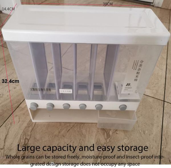 storage bottles & jars 10l kitchen tank wall rice bucket cereal dispenser moisture proof plastic automatic racks sealed containers
storage bottles & jars 10l kitchen tank wall rice bucket cereal dispenser moisture proof plastic automatic racks sealed containers