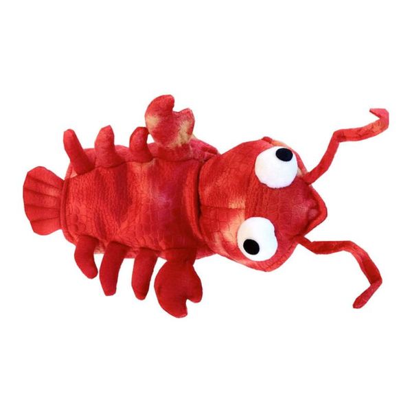 cat costumes red lobster dress pet supplies costume dog clothes (red)