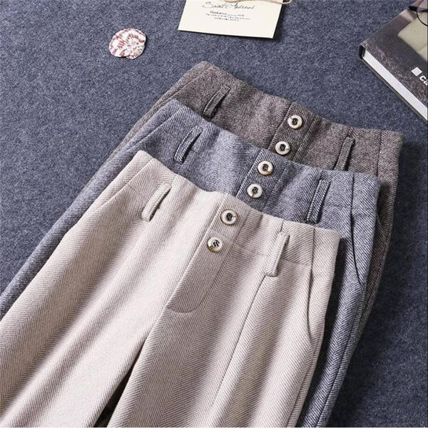 pants for girls 2021 autumn winter casual woolen children's trousers high waist kids suit women's & capris, Black;white
pants for girls 2021 autumn winter casual woolen children's trousers high waist kids suit women's & capris, Black;white