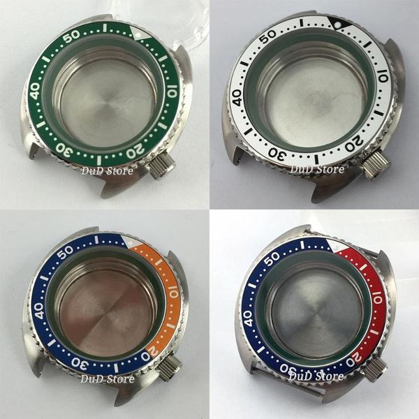 repair tools & kits 45mm green bezel stainless steel case sapphire glass suitable for nh35 movement