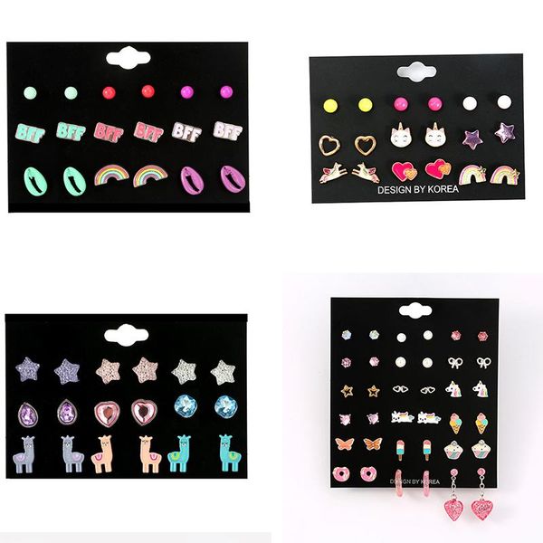 stud super cute mixed styles heart star rainbow colorful crystals earrings girls women trendy brinco christmas gifts, Golden;silver
stud super cute mixed styles heart star rainbow colorful crystals earrings girls women trendy brinco christmas gifts, Golden;silver