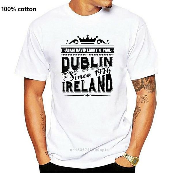 men's t-shirts u2 dublin ireland vintage half sleeve t shirt, White;black 
men's t-shirts u2 dublin ireland vintage half sleeve t shirt, White;black