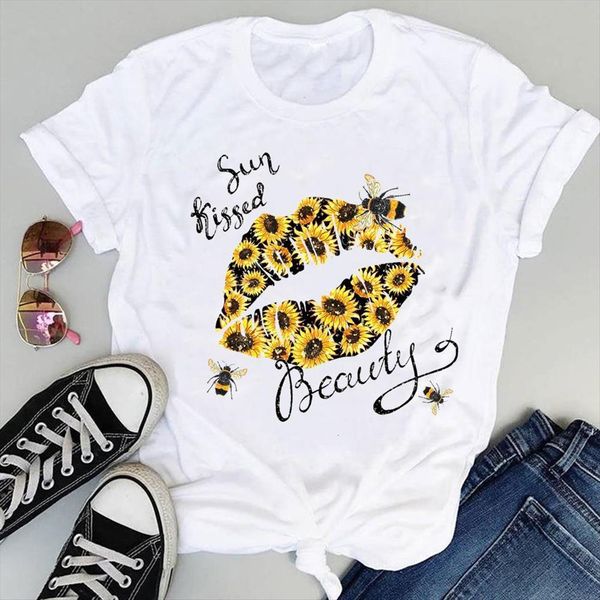 clothing flower floral trend cute women t shirt fashion print graphic summer short sleeve female clothes tees, White
clothing flower floral trend cute women t shirt fashion print graphic summer short sleeve female clothes tees, White