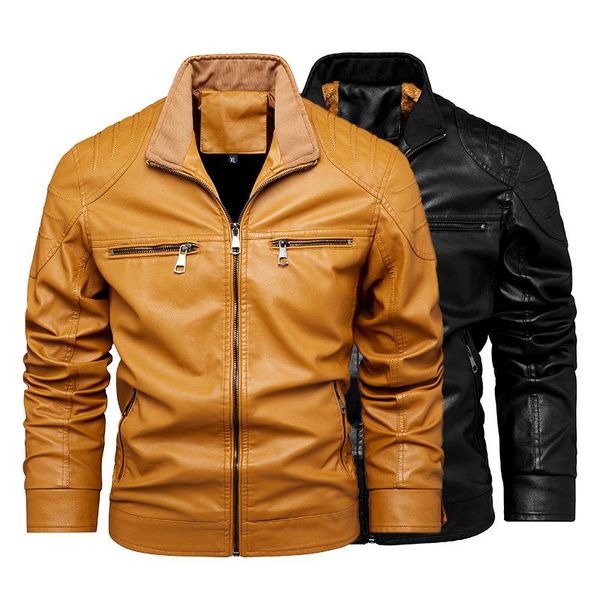 men's jackets 2021 factory design spring autumn mens outerwear fitted sports motorcycle jacket biker leather casual coats s-6xl, Black;brown
men's jackets 2021 factory design spring autumn mens outerwear fitted sports motorcycle jacket biker leather casual coats s-6xl, Black;brown
