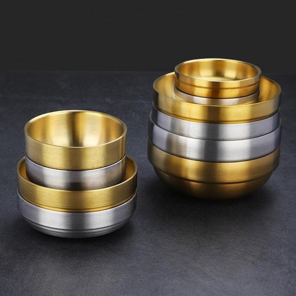 bowls gold stainless steel bowl for childrenthick double-layer heat-prevention ramen ice cream fruit soup noodle
bowls gold stainless steel bowl for childrenthick double-layer heat-prevention ramen ice cream fruit soup noodle