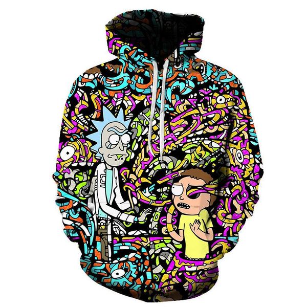men's hoodies & sweatshirts 2021 autumn women's hooded sweatshirt color 3d printing cartoon cute pullover teenager outerwear, Black
men's hoodies & sweatshirts 2021 autumn women's hooded sweatshirt color 3d printing cartoon cute pullover teenager outerwear, Black