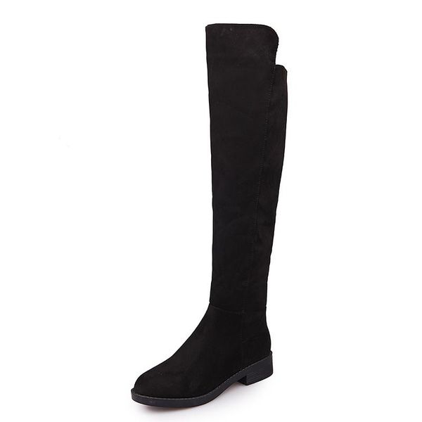 boots women warm knee high winter 2021 woman flocks party shoes ladies fashion fur heels lace up long female footwear, Black 
boots women warm knee high winter 2021 woman flocks party shoes ladies fashion fur heels lace up long female footwear, Black