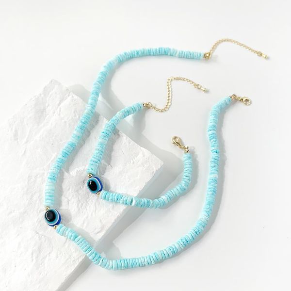 chokers peri'sbox trendy handmade blue acrylic beaded jewelry for women boho eyes charm choker necklaces, Golden;silver
chokers peri'sbox trendy handmade blue acrylic beaded jewelry for women boho eyes charm choker necklaces, Golden;silver