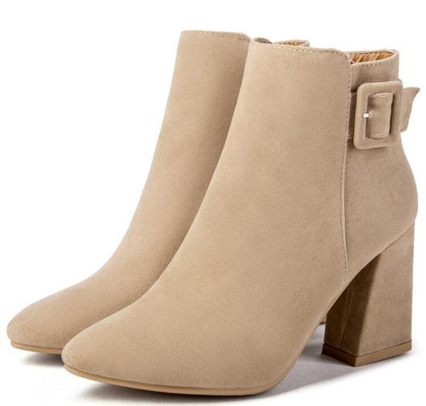 boots sapato feminino women ankle shoes woman chunky square high heels faux suede pumps gladiator chaussure booties xz181666, Black
boots sapato feminino women ankle shoes woman chunky square high heels faux suede pumps gladiator chaussure booties xz181666, Black