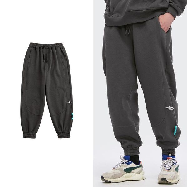 men's pants alphagym autumn winter solid color casual sports trousers men's trendy brand retro loose plus velvet thickened s48m, Black
men's pants alphagym autumn winter solid color casual sports trousers men's trendy brand retro loose plus velvet thickened s48m, Black