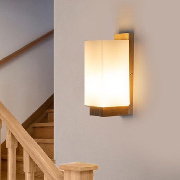 wall lamp modern minimalist wood glass bedroom living roombedside light corridor aisle staircase balcony sconce
wall lamp modern minimalist wood glass bedroom living roombedside light corridor aisle staircase balcony sconce