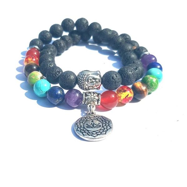 charm bracelets buddhist prayer beads mala yoga bracelet natural lava stone wrists men women 7-chakra meditation unisex, Golden;silver
charm bracelets buddhist prayer beads mala yoga bracelet natural lava stone wrists men women 7-chakra meditation unisex, Golden;silver