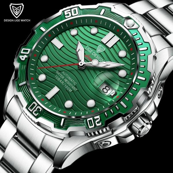 sports clocks men automatic mechanical watches 316l steel waterproof tourbillon watch relogio masculino wristwatches, Slivery;brown
sports clocks men automatic mechanical watches 316l steel waterproof tourbillon watch relogio masculino wristwatches, Slivery;brown