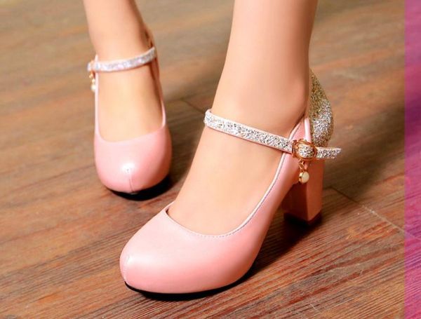 dress shoes 2021 spring and autumn with style fashion high heel coarse round head waterproof table women's, Black
dress shoes 2021 spring and autumn with style fashion high heel coarse round head waterproof table women's, Black