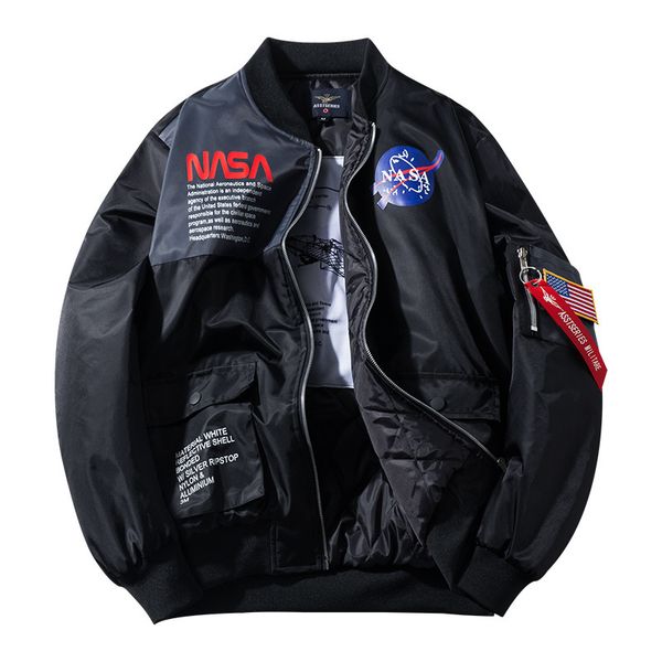 winter new men's cotton padded suit nasa co pilot stand collar jacket large size couple tooling234s, Black;brown
winter new men's cotton padded suit nasa co pilot stand collar jacket large size couple tooling234s, Black;brown