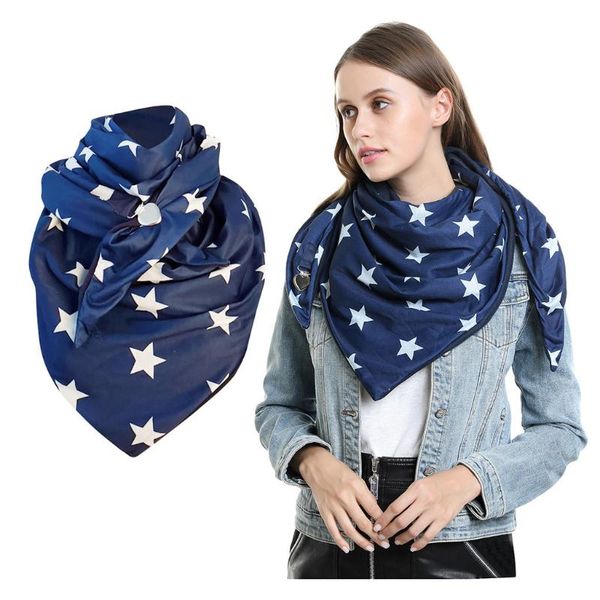 scarf women fashion soild star printing button soft wrap casual warm scarves shawls multi-purpose shawl, Blue;gray
scarf women fashion soild star printing button soft wrap casual warm scarves shawls multi-purpose shawl, Blue;gray