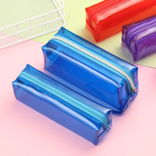candy color pencil case cute school holder transparent bag supplies stationery student gifts bags
candy color pencil case cute school holder transparent bag supplies stationery student gifts bags