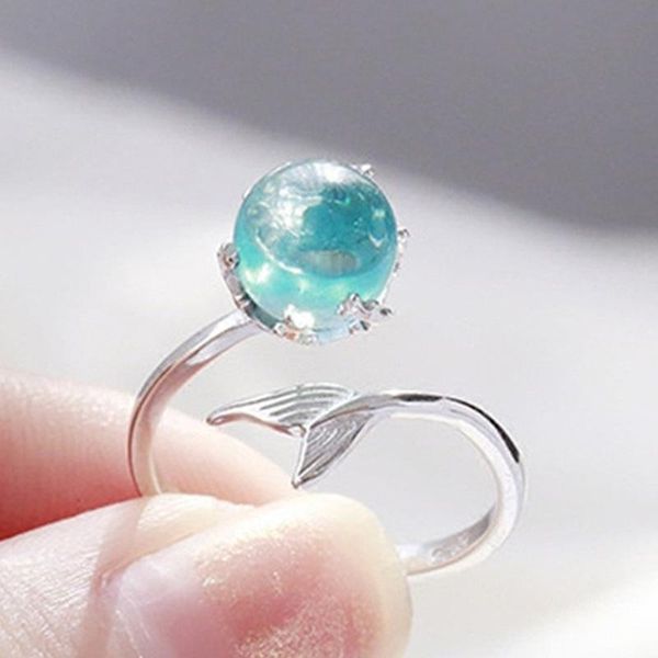 wedding rings stylish personality design mermaid foam crystal adjustable ring for women engagement silver plating finger jewelry, Slivery;golden
wedding rings stylish personality design mermaid foam crystal adjustable ring for women engagement silver plating finger jewelry, Slivery;golden