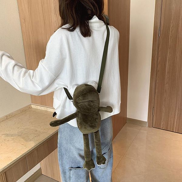 evening bags korean girl doll frog plush bag ins personality cartoon female cute shoulder messenger
evening bags korean girl doll frog plush bag ins personality cartoon female cute shoulder messenger