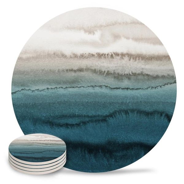 mats & pads cyan gradient retro round set non-slip heat proof ceramic coffee drink coasters table decoration placemats
mats & pads cyan gradient retro round set non-slip heat proof ceramic coffee drink coasters table decoration placemats