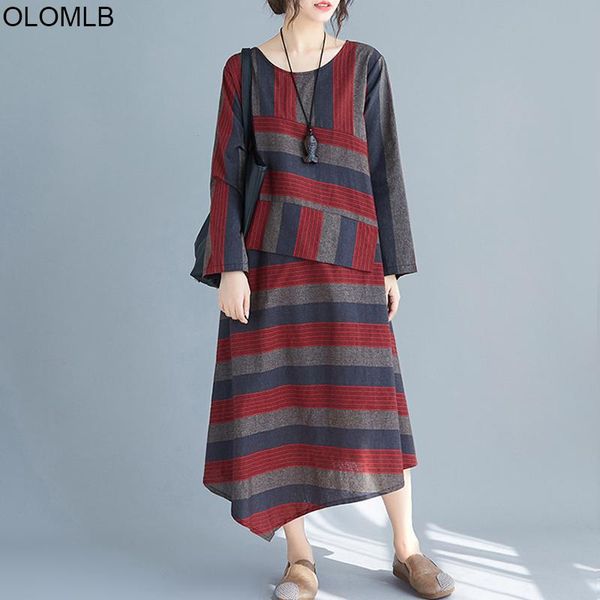 casual dresses 2021 spring ladies loose irregular female tunic vestidios plus size women long sleeve cotton linen striped dress, Black;gray
casual dresses 2021 spring ladies loose irregular female tunic vestidios plus size women long sleeve cotton linen striped dress, Black;gray