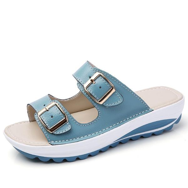 sandals wedges slippers women platform slides summer 2021 elegant luxury genuine leather ladies slip on high heels shoes, Black
sandals wedges slippers women platform slides summer 2021 elegant luxury genuine leather ladies slip on high heels shoes, Black