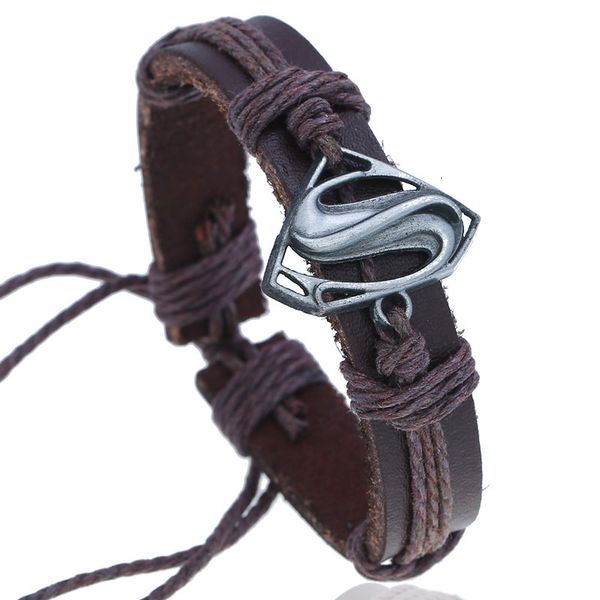 bangles bracelet punk woven cowhide simple men's and women's leather accessories, Black
bangles bracelet punk woven cowhide simple men's and women's leather accessories, Black