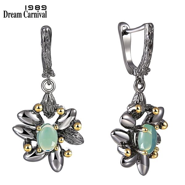 dreamcarnival 1989 vintage flower earrings women wedding party simulated blue opal stone black gothic jewelry selling we3890 210625, Silver
dreamcarnival 1989 vintage flower earrings women wedding party simulated blue opal stone black gothic jewelry selling we3890 210625, Silver