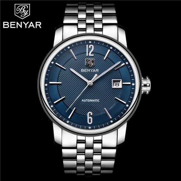 wristwatches benyar automatic mechanical business luxury men watch brand fashion sport relogio masculino 2021, Slivery;brown
wristwatches benyar automatic mechanical business luxury men watch brand fashion sport relogio masculino 2021, Slivery;brown