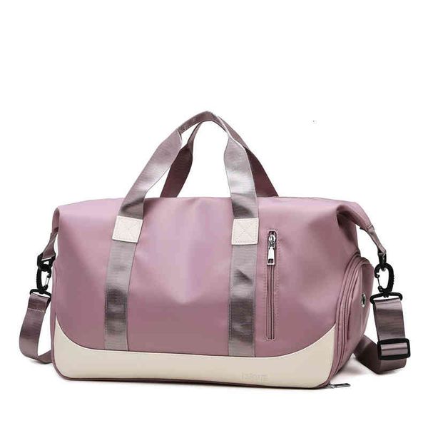 2021 korean women's portable travel bag leisure fashion dry wet separation large capacity yoga fitness, Blue;pink
2021 korean women's portable travel bag leisure fashion dry wet separation large capacity yoga fitness, Blue;pink