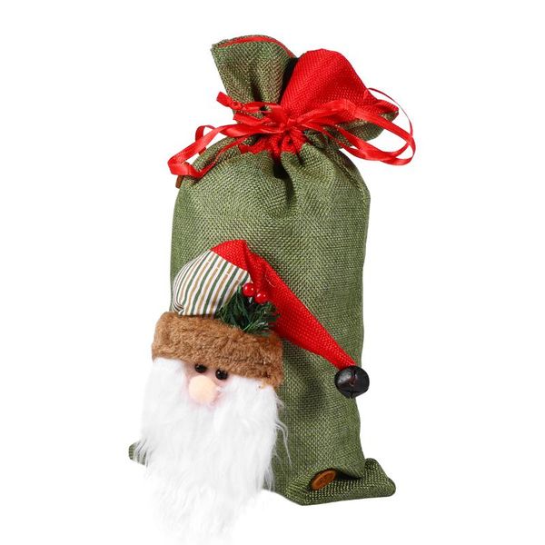 christmas decorations 1pc candy bags gift pouch drawstring bag for kids