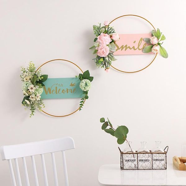 creative garland wall decoration, welcome card, metal decoration wrought iron round simulation door party
creative garland wall decoration, welcome card, metal decoration wrought iron round simulation door party