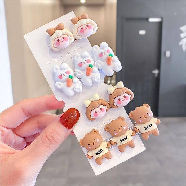 hair accessories cute cartoon bear girls hairpins for kids sweet decorate clips barrettes hairgrip fashion, Slivery;white
hair accessories cute cartoon bear girls hairpins for kids sweet decorate clips barrettes hairgrip fashion, Slivery;white