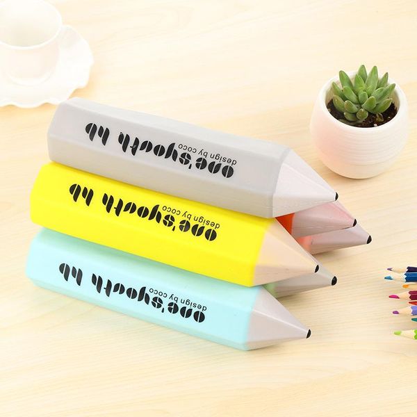 1pc 6 color soft silicone pencil shape zipper case pen box bag student storage stationery office children gift bags
1pc 6 color soft silicone pencil shape zipper case pen box bag student storage stationery office children gift bags