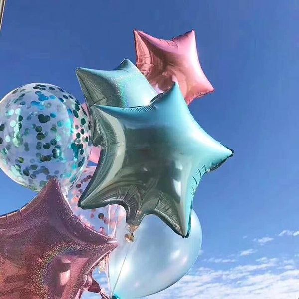 party decoration 2pcs/5pcs 18inch colorful laser metallic star foil balloons wedding bridal birthday decors kids helium inflatable globos
party decoration 2pcs/5pcs 18inch colorful laser metallic star foil balloons wedding bridal birthday decors kids helium inflatable globos