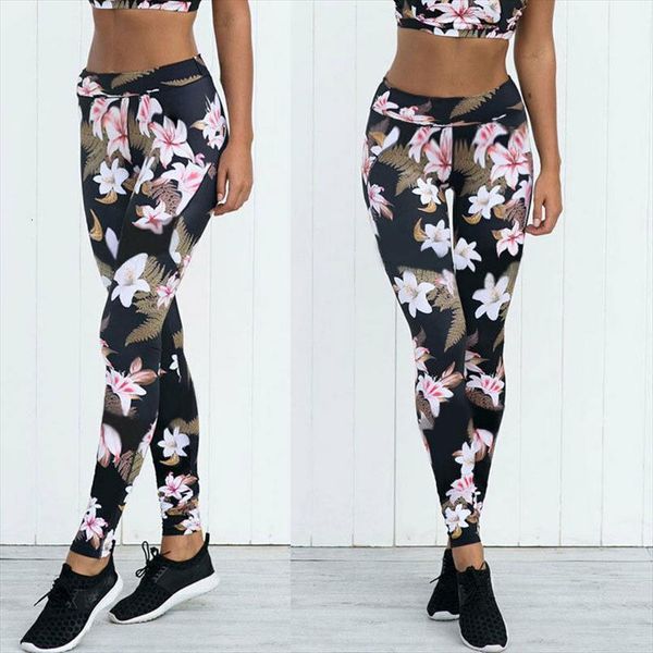 flower spring summer high waist women legging gym fitness running stretch sports pants exercise trousers, Black
flower spring summer high waist women legging gym fitness running stretch sports pants exercise trousers, Black