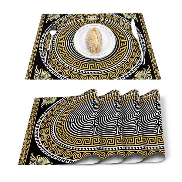 table runner yellow irregular graphic circle pattern placemat for dining non-slip and heat-insulating mat decoration
table runner yellow irregular graphic circle pattern placemat for dining non-slip and heat-insulating mat decoration