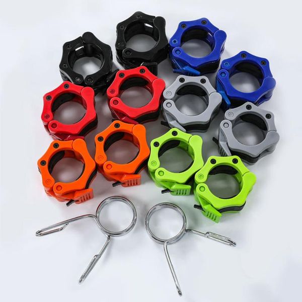 nylon plastic safety dumbbell barbell bar buckle high-end chuck lock professional fast austrian 7 color accessories
nylon plastic safety dumbbell barbell bar buckle high-end chuck lock professional fast austrian 7 color accessories