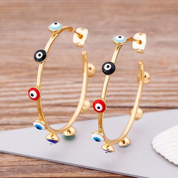 dangle & chandelier classic lucky colorful turkish evil eye beads earrings geometric big circle drop for women girls copper jewelry gifts, Silver
dangle & chandelier classic lucky colorful turkish evil eye beads earrings geometric big circle drop for women girls copper jewelry gifts, Silver