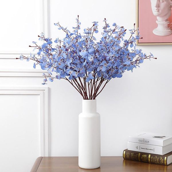 81cm single branch artificial orchid flowers 4 fork dynamic peacock dancing fake flower wedding home festival decoration decorative & wreath
81cm single branch artificial orchid flowers 4 fork dynamic peacock dancing fake flower wedding home festival decoration decorative & wreath